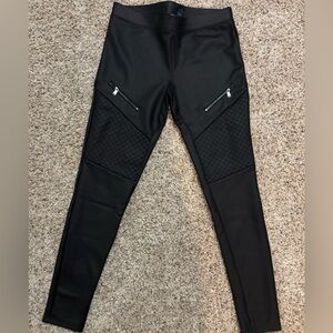 Express pleather leggings